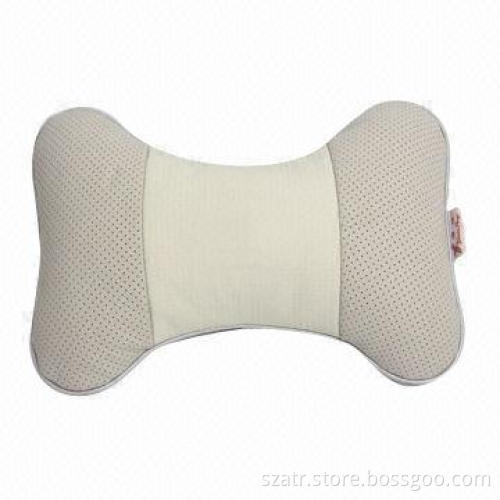 Leather Neck Pillow, Sized 30 x 18cm